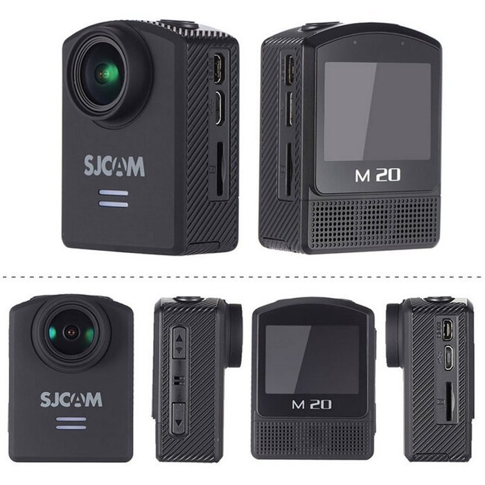 SJCAM M20 4K 1080P Full HD 16MP 166&iexcl;&atilde;Wide Angle Waterproof 30M WiFi Sports Action Camera - Black N13