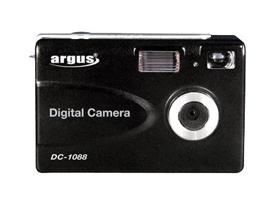 Argus 1.3 Mp Digital Camera 8MB Intmem Status LCD Dsplay 3 Aaas