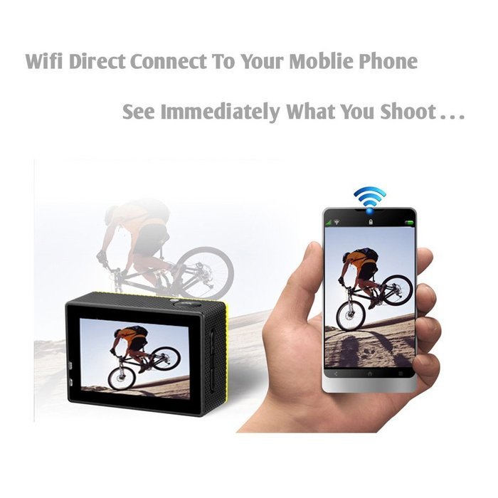 InnKoo Underwater Digital Camera, Waterproof Action Sports Camcorder, Wearable Helmet Cam, Mini Car Dash DVR,... N6