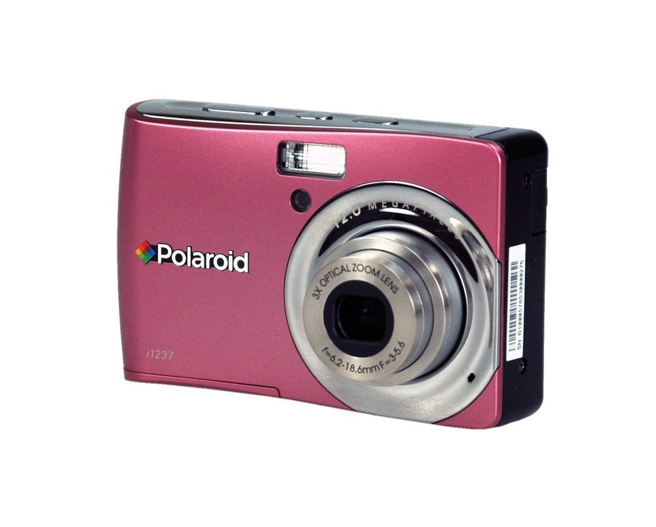 Polaroid CIA-1237PC 12 MP Digital Camera with 3x Optical Zoom, Pink N3