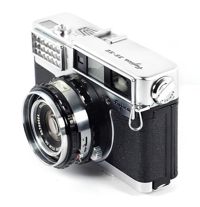Fuji Optical, Fujica 35-SE Coupled Rangefinder Camera, Vintage 1950s N4