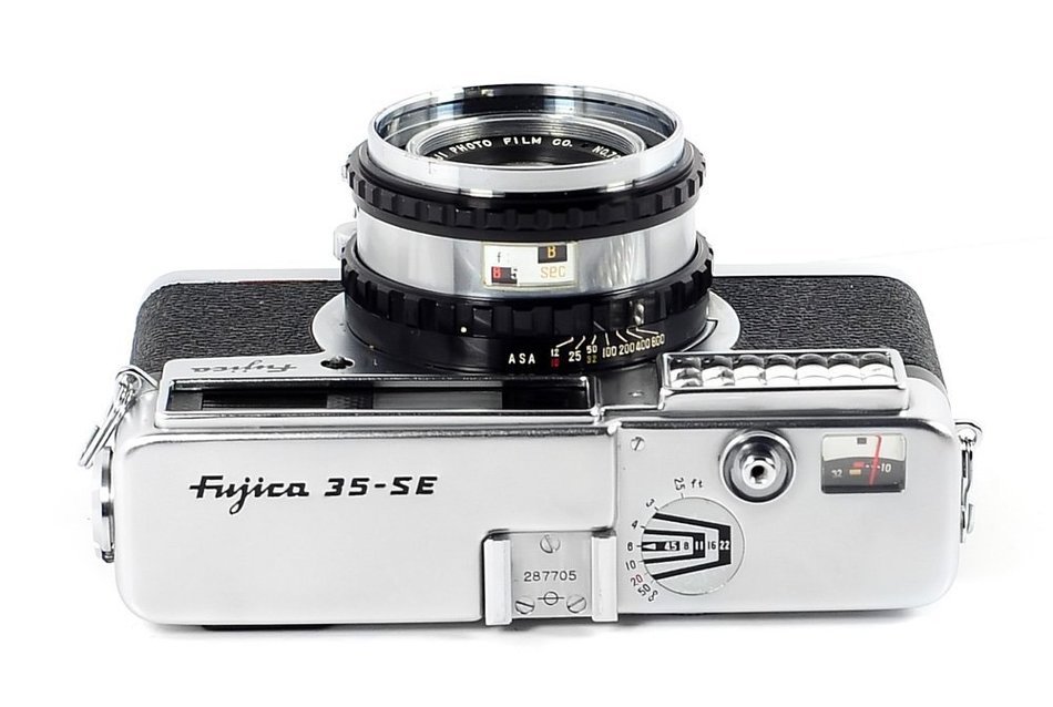 Fuji Optical, Fujica 35-SE Coupled Rangefinder Camera, Vintage 1950s N5