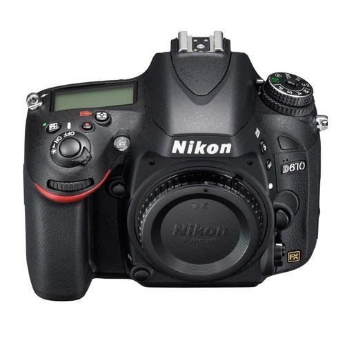 Nikon D610 FX-format Digital SLR Camera Body, 24.3MP, USA Warranty - Bundle with Adobe Photoshop Lightroom 6 N3