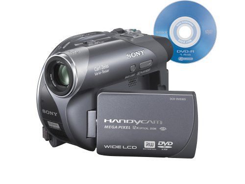 Sony DCR-DVD305 1MP DVD Handycam Camcorder with 12x Optical Zoom (Discontinued by Manufacturer) N10