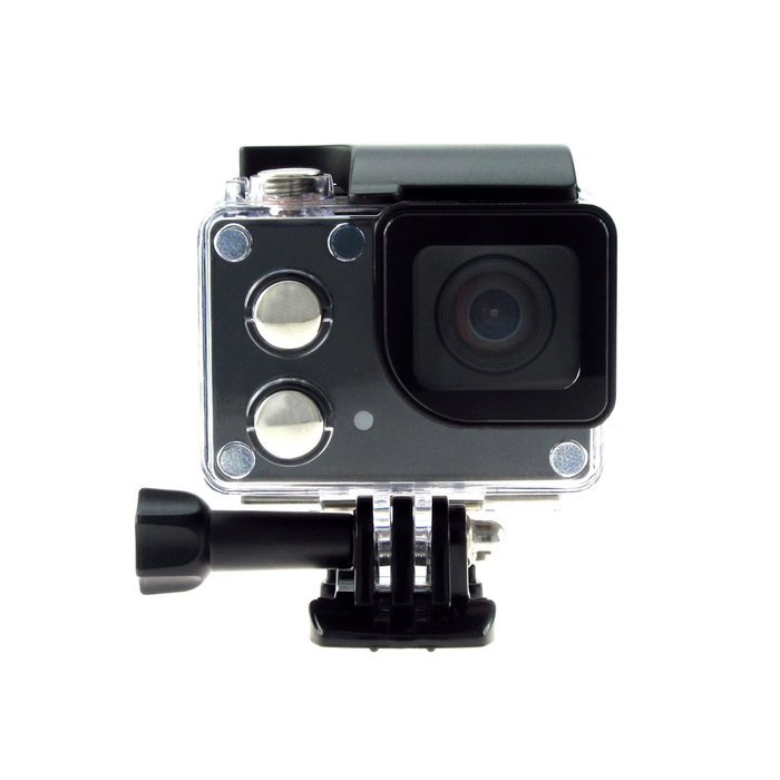 ISAW EDGE Wi-Fi 4K Action Camera Black N4
