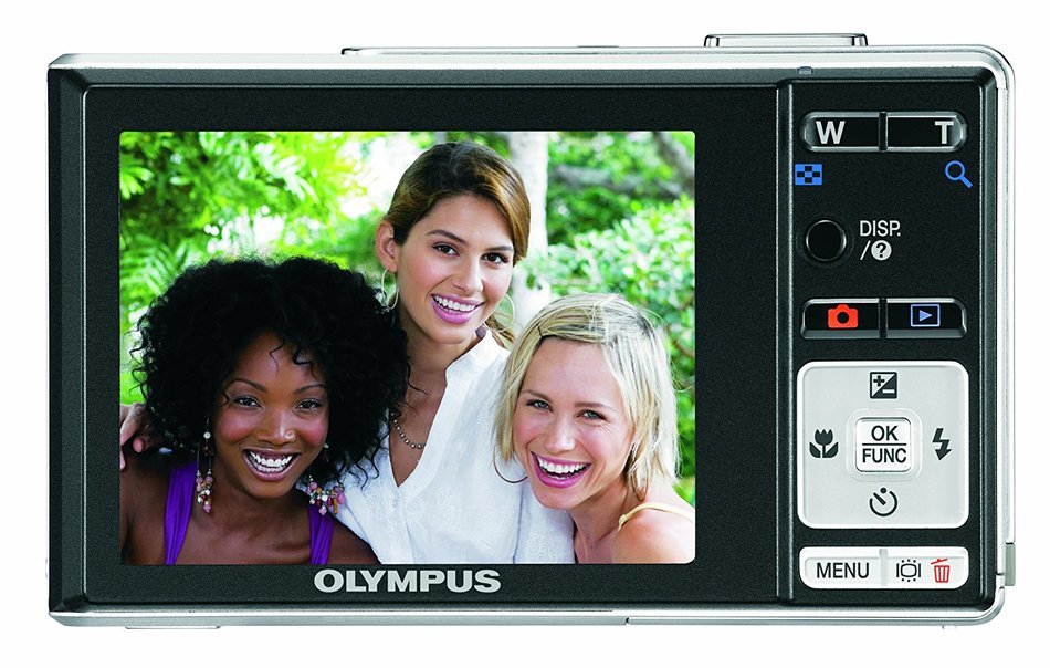 Olympus FE-3010 12MP Digital Camera with 3x Optical Zoom and 2.7 Inch LCD (Magenta) N5