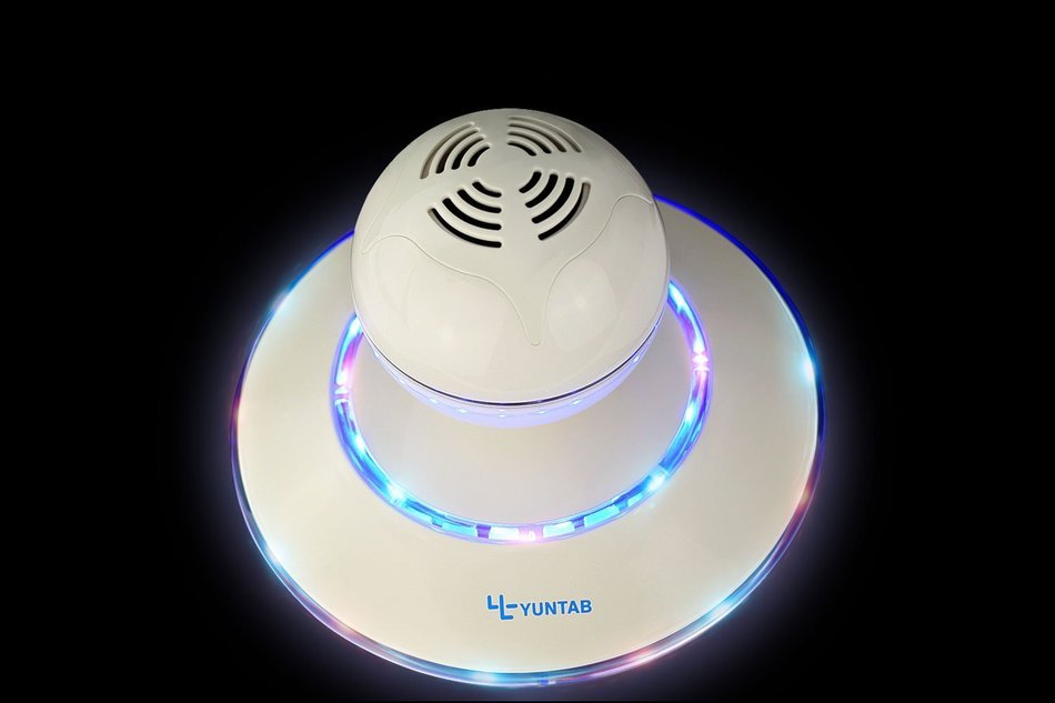 Zibo SC-25 Orb Levitating Floating Wireless Bluetooth Speaker (Blue) N4