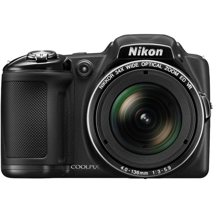 Nikon COOLPIX L830 16 MP CMOS Digital Camera with 34x Zoom NIKKOR Lens and Full 1080p HD Video (Red) (Certified... N4