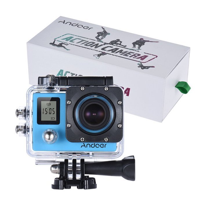 Andoer 4K 30fps/1080P 60fps Full HD 16MP Action Camera Waterproof 30m WiFi 2.0"LCD Sports DV Cam Camcorder 170... N15