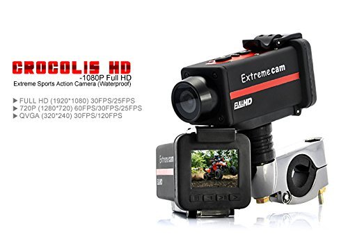 1080p Full Hd Extreme Sports Action Camera "Crocolis Hd" 1.5 Inch TFT Screen - Waterproof, 1.5 Inch Screen N5