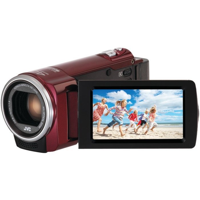 JVC Full HD Camcorder Red N2