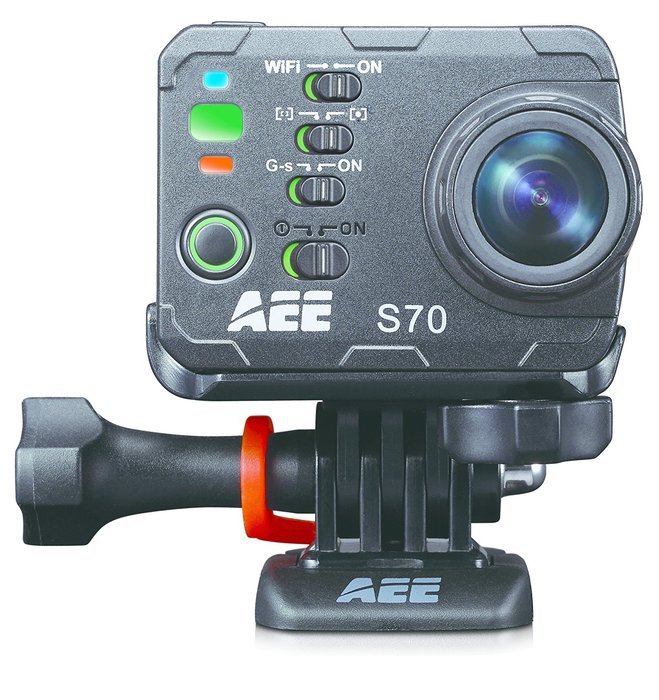 AEE Technology S70 Waterproof Video Camera with 10.0x Digital Zoom and 2.0-Inch LCD (Black)