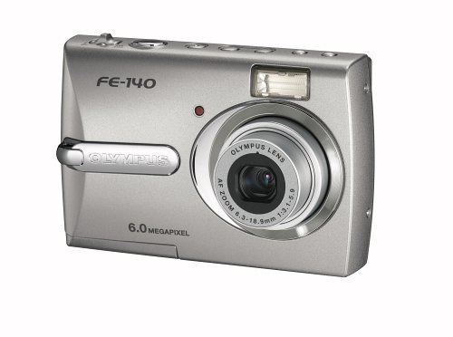 Olympus FE-140 6MP Digital Camera with 3x Optical Zoom N2