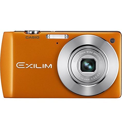 Casio EX-S200EO 14.1MP Digital Camera with 4x Optical Image Stabilized Zoom with 2.7 inch TFT LCD (Orange)