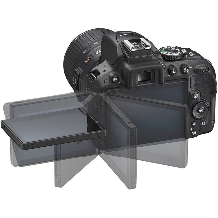 Nikon D5300 Digital SLR Camera & 18-55mm G DX II AF-S Zoom Lens (Black)