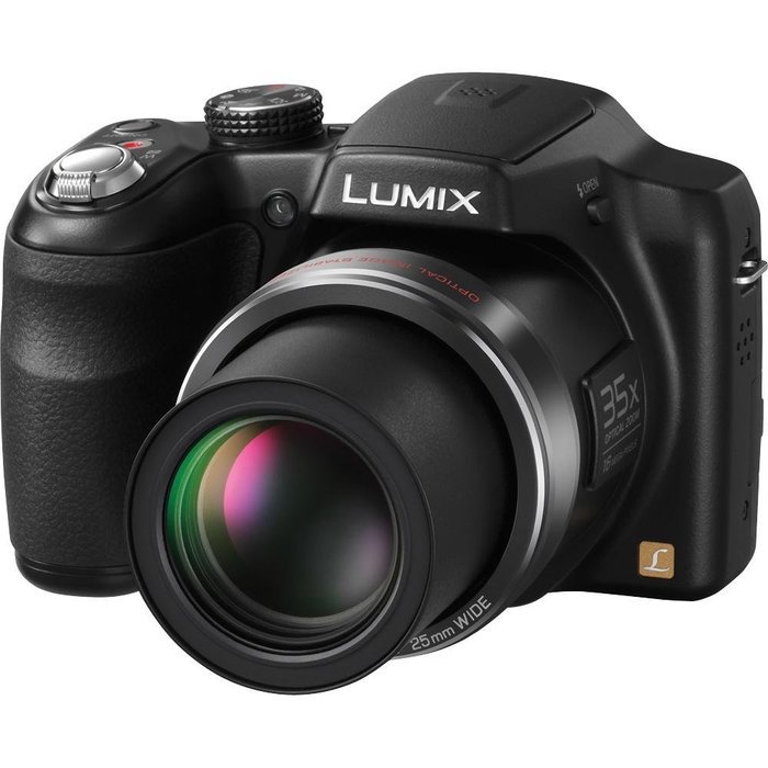 Panasonic Lumix LZ30 16.1MP Digital Camera with 35x Optical Image Stabilized Zoom and 3-Inch LCD (Black) N2