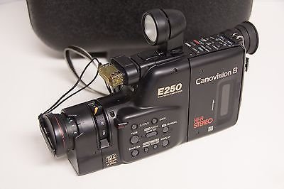 Canon Canovision 8 E250 8mm Color Video Camcorder