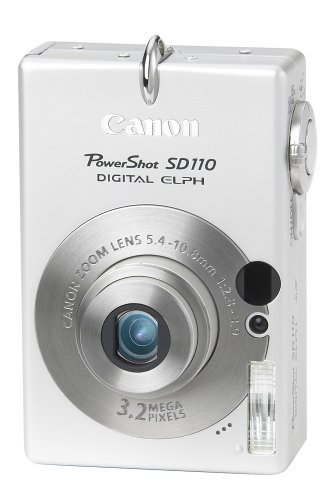 Canon PowerShot SD110 3MP Digital Elph with 2x Optical Zoom (OLD MODEL) N3