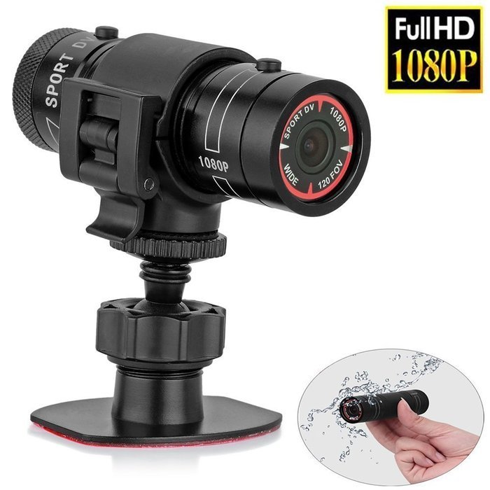 Elecsmart Mini Sports Camera 1080P Full HD Action Waterproof Sport Helmet Bike Helmet Video Camera DVR AVI Video...