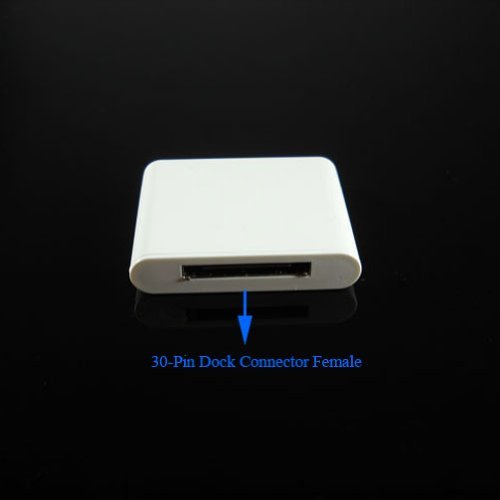 Bluetooth A2DP Music Audio Receiver Adaptor Adapter for 30-Pin iPod iPhone Dock Speaker-Stream Music Wirelessly... N4