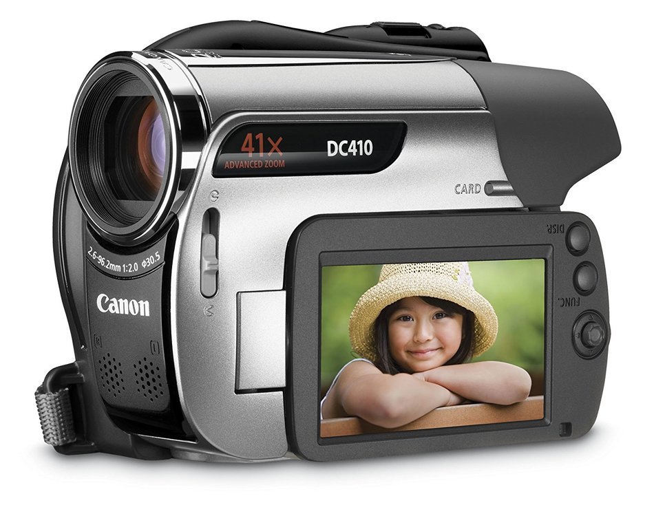 Canon DC410 DVD Camcorder with 41x Optical Zoom N4