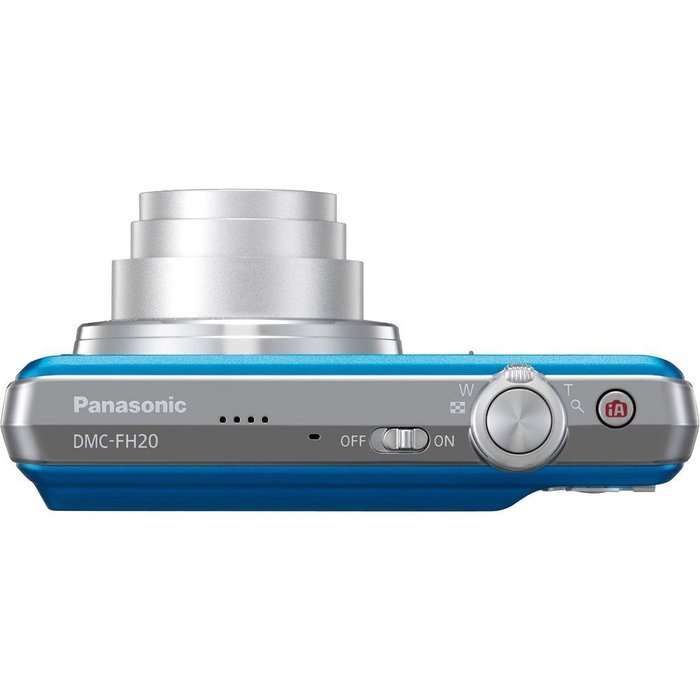 Panasonic Lumix DMC-FH20 14.1 MP Digital Camera with 8x Optical Image Stabilized Zoom and 2.7-Inch LCD (Blue)...