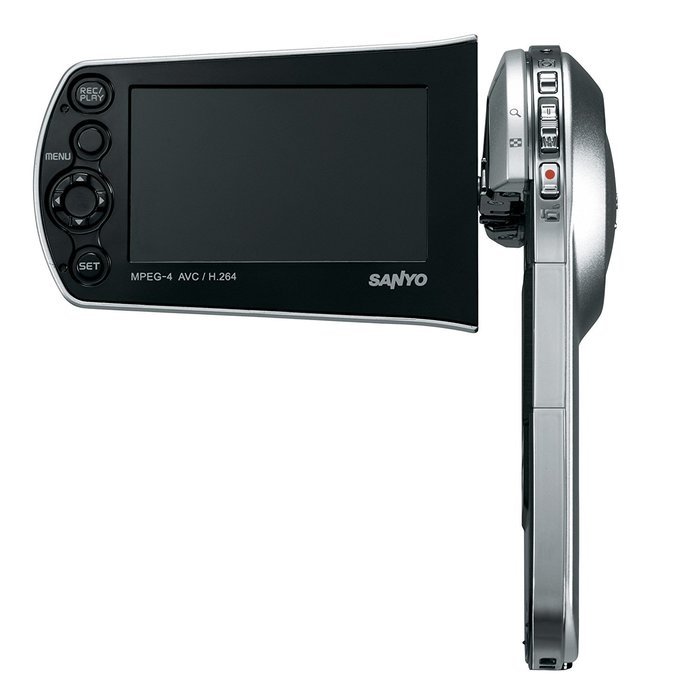 SANYO Digital Movie Camera Xacti CS1 (Silver) DMX-CS1(S) - International Version