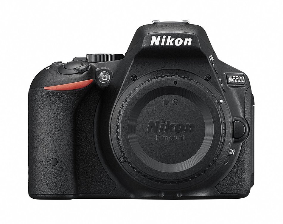 Nikon DSLR camera D5500 body black 24160000 pixel 3.2-inch LCD touch panel D5500BK [International Version, No... N3