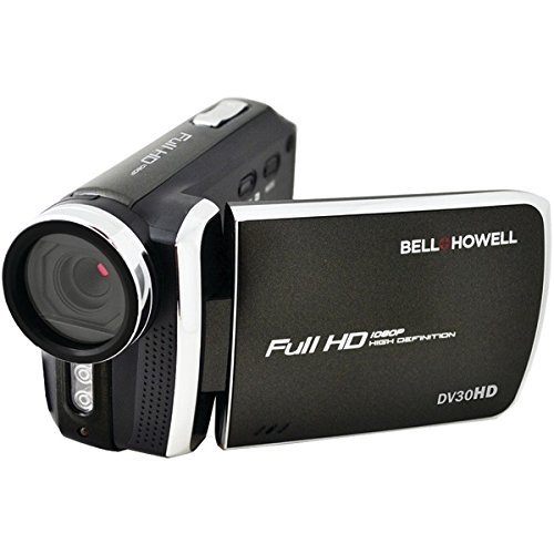 New BELL+HOWELL DV30HD-BK 20.0 Megapixel 1080p DV30HD Fun-Flix Slim Camcorder (Black)