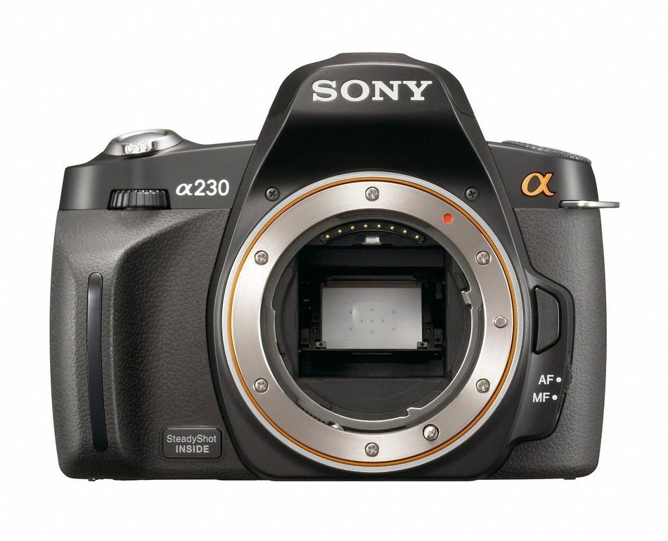 Sony Alpha A230Y 10.2 MP Digital SLR Camera with Super SteadyShot INSIDE Image Stabilization and 18-55mm and... N12