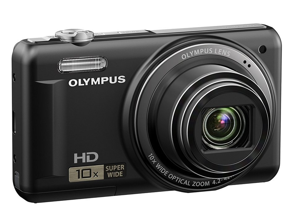 Olympus VR-310 14.0-Megapixel Digital Camera - Black N2