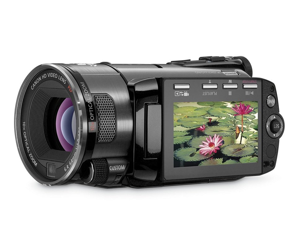 Canon VIXIA HFS100 HD Flash Memory Camcorder w/10x Optical Zoom - 2009 MODEL (Discontinued by Manufacturer) N5