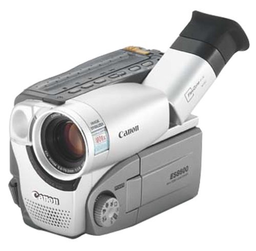 Canon ES8600 Hi8 Camcorder with 2.5" Color LCD and Image Stabilizer (Discontinued by Manufacturer) N4