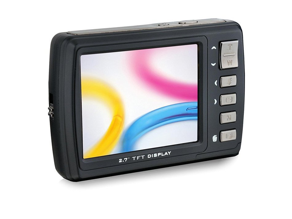 Reekin Danio Digital camera, 5 Megapixels, 8x Optical Zoom, 6.8 cm LCD Monitor, Black N2