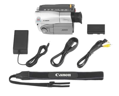 Canon ES8600 Hi8 Camcorder with 2.5" Color LCD and Image Stabilizer (Discontinued by Manufacturer) N5