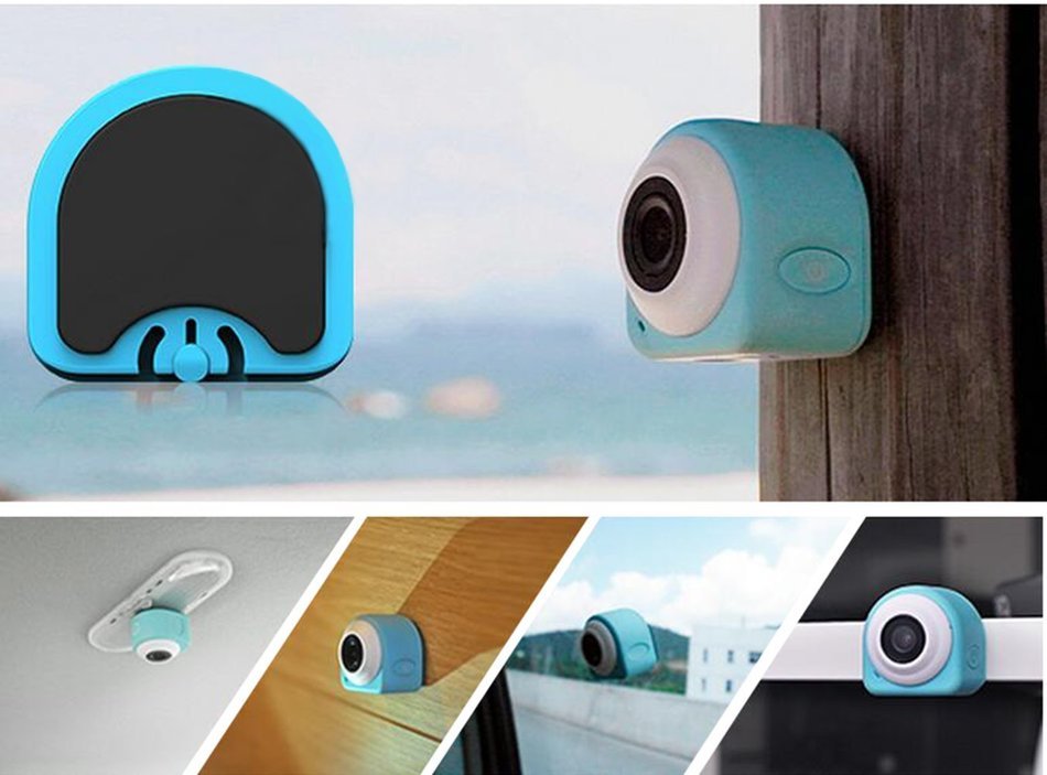 COCA Mini Megapixel HD 1080p Action Video Camera Portable Sports Action Camera Camcorder with WI-FI, Smart Remote...