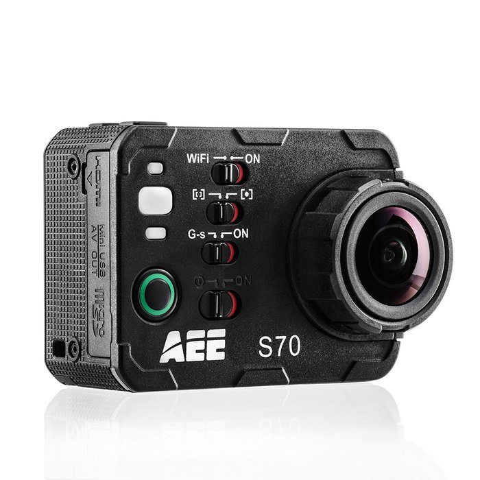 AEE Technology S70 S70AEE Waterproof Video Camera with 10x Digital Zoom with 2-Inch LCD (Black) N3