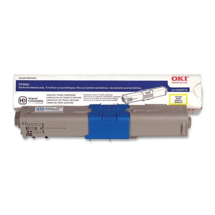OKIDATA C530 & MC561 Yellow Toner Cart / 44469719 /