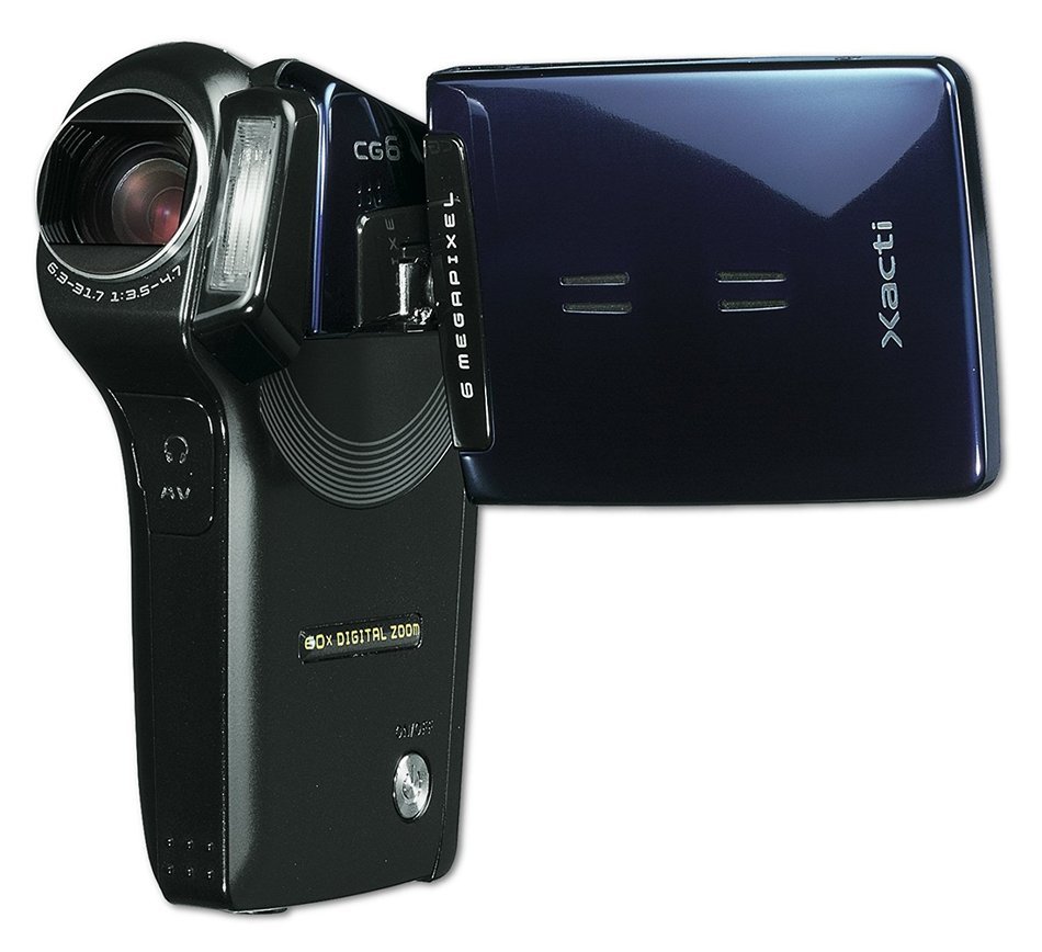 Sanyo Xacti CG6 6MP MPEG-4 Flash Memory Digital Camcorder (Blue) (Discontinued by Manufacturer) N2