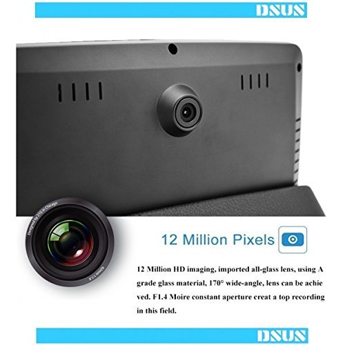 7" Full HD Car Smart Link Navigation & Driving Recorder - Black N5