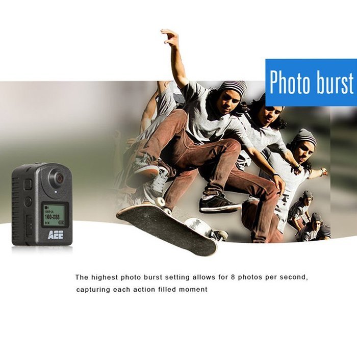 AEE Sports camera MD10,1080 I / 60 FPS hd dynamic shot 170 super-wide design imitation of human eyes, shock panorama... N6