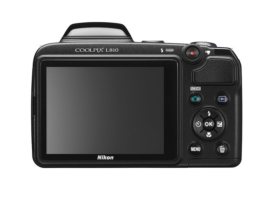 Nikon Digital Camera COOLPIX L810 Black L810BK [International Version, No Warranty] N5