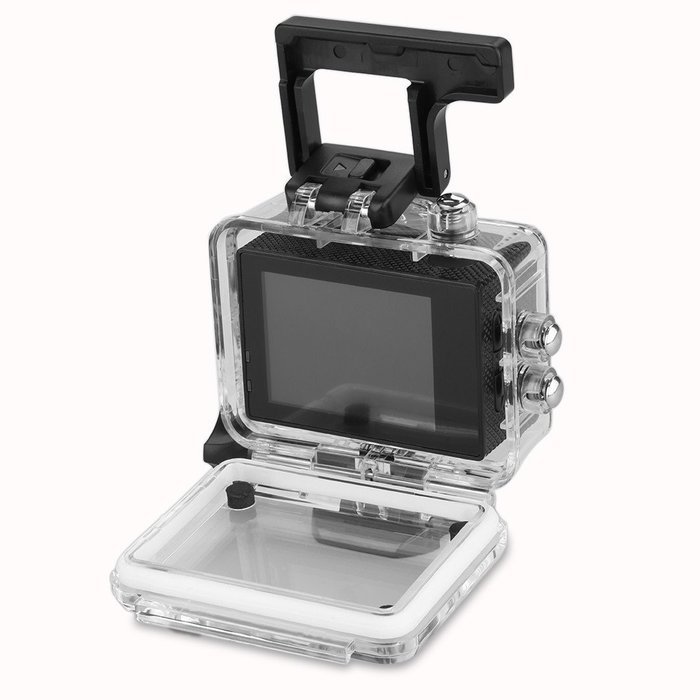Excelvan Q8 Full HD 4K 1080P Waterproof Sports Action Camera kits with 2.0 Inch WIFI 16MP Accessories (Blue) N14