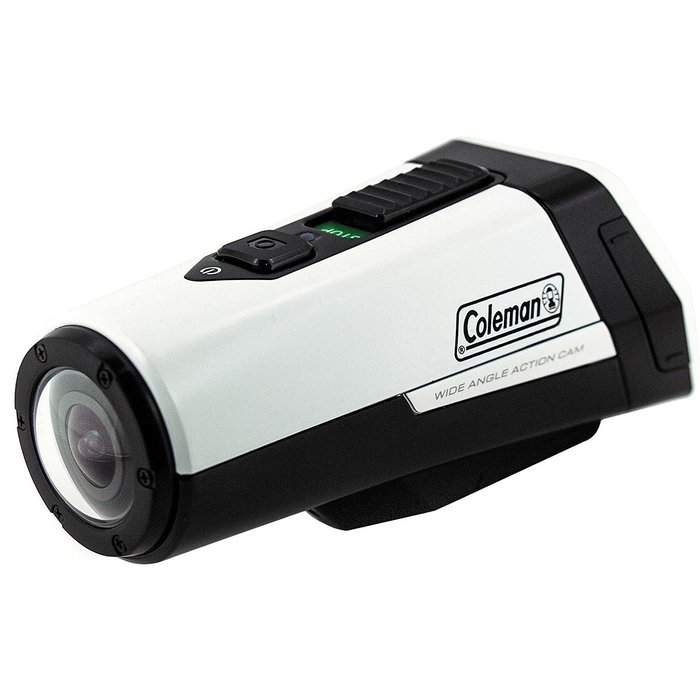 Coleman Aktivsport CX9WP GPS HD Video Action Camera Camcorder (White) with 32GB Card + Car Suction Cup & Dashboard... N2