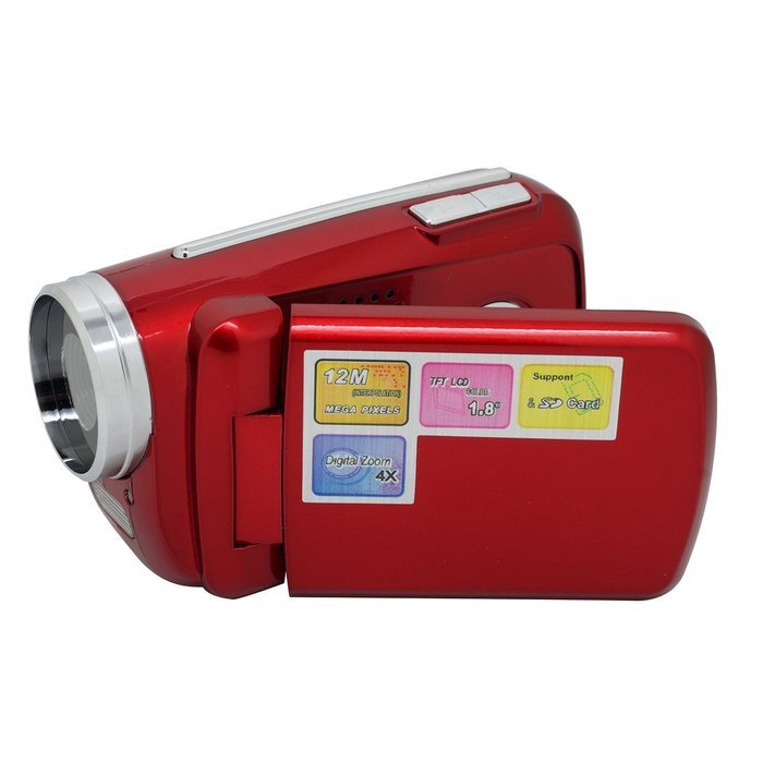 PowerLead DV21 Mini Portable Camcorder with 1.8 inch TFT LCD Screen 720P 4x Digital Zoom DV Recorder Camera Perfect... N3