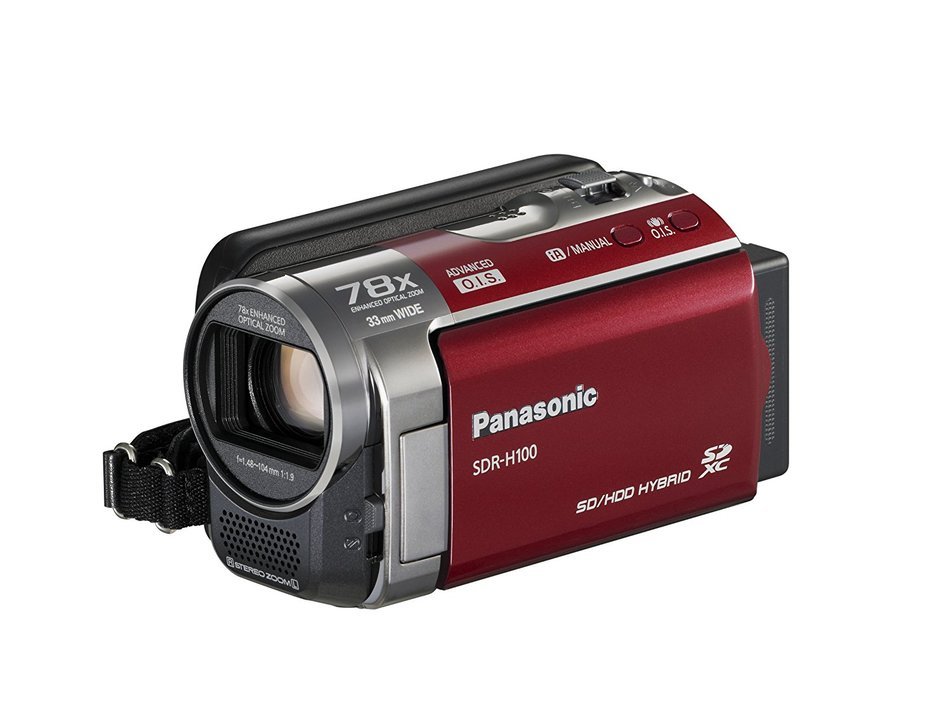 Panasonic SDR-H100K Camcorder (Black) (Discontinued by Manufacturer) N17