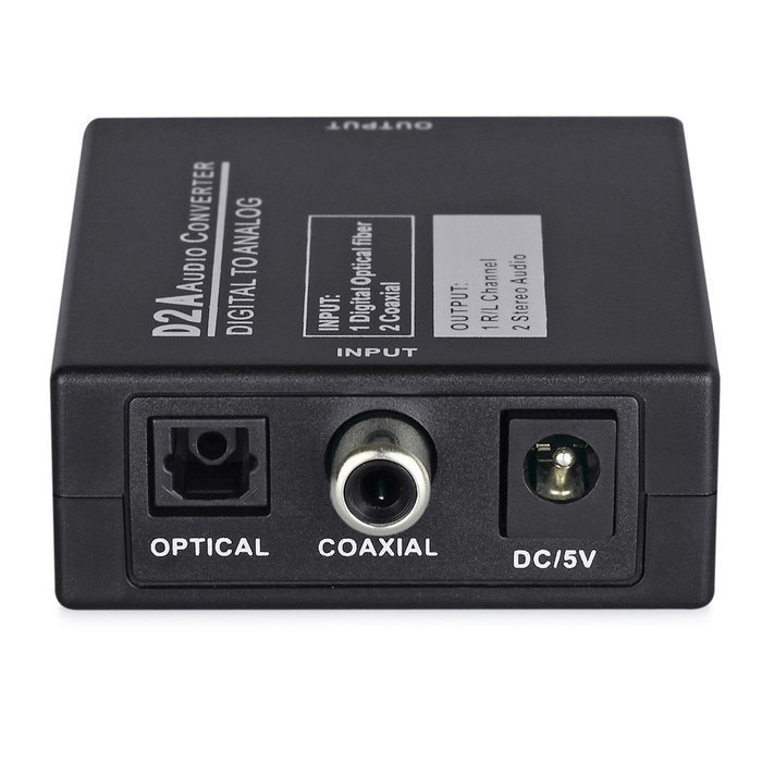 DAC Digital to Analog Converter, Proster Digital to Analogue Stereo Audio Converter with RCA L/R + 3.5mm Headphone... N3