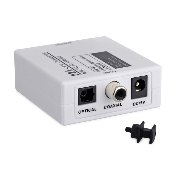 DAC Digital to Analog Converter, Proster Digital to Analogue Stereo Audio Converter with RCA L/R + 3.5mm Headphone... N5
