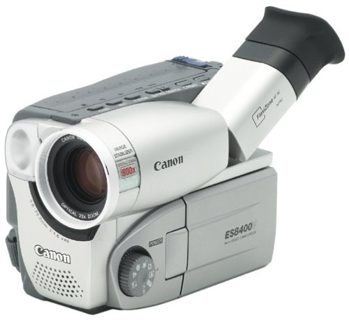 Canon ES8400V Hi8 Camcorder with 2.5" Color LCD Screen & Image Stabilizer (Discontinued by Manufacturer) N3
