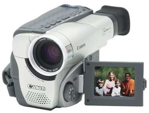 Canon ES8400V Hi8 Camcorder with 2.5" Color LCD Screen & Image Stabilizer (Discontinued by Manufacturer) N4